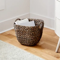 Curved Seagrass Handle Baskets | West Elm