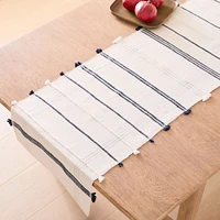 Creative Women Ribbons Handwoven Cotton Tablecloth Collection | West Elm