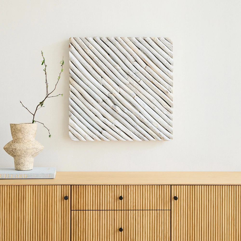 Driftwood Dimensional Wall Art | West Elm