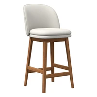 Wayne Swivel Armless Bar & Counter Stools | West Elm