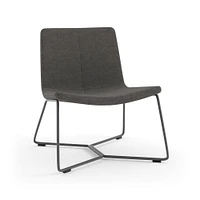 Slope Armless Lounge Chair | West Elm