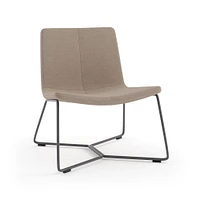 Slope Armless Lounge Chair | West Elm