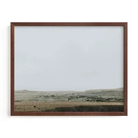 Limited Edition "Landscape Under Fog" Framed Art by Minted for West Elm |