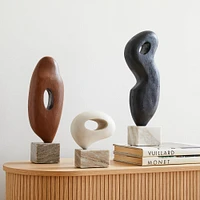 Alba Wood Sculptural Objects | West Elm