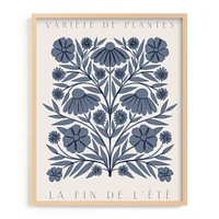 "Les Plantes" Framed Art by Minted for West Elm |