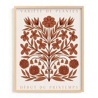 "Les Plantes" Framed Art by Minted for West Elm |