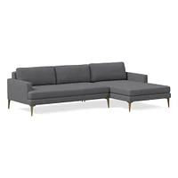 Andes Chaise Sectional | Sofa With West Elm