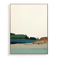 "Spring Seascape" Framed Wall Art by Minted for West Elm |