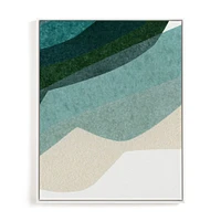 "Rippling Fields" Framed Art by Minted for West Elm |