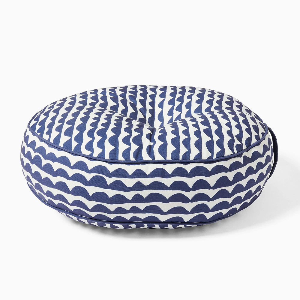 Marimekko Papajo Indoor/Outdoor Floor Cushion | West Elm