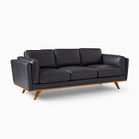 Zander Leather Sofa (90") | West Elm