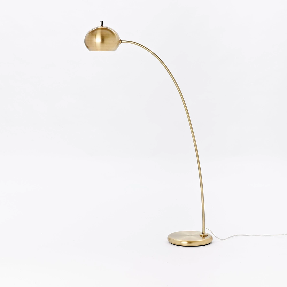 Petite Arc Metal Floor Lamp | West Elm