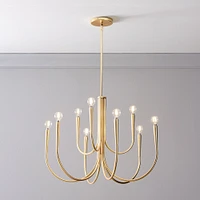 Swoop Arm Chandelier (25"–30") | West Elm