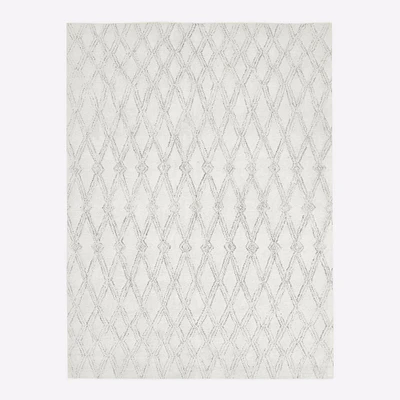 Hazy Lattice Rug | West Elm