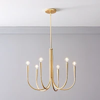 Swoop Arm Chandelier (25"–30") | West Elm