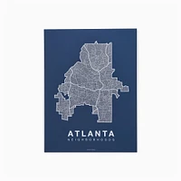 Native Maps City Prints | West Elm