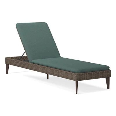 Marina Chaise Lounge Outdoor Cushion Covers - Sunbrella® Fabrics | West Elm