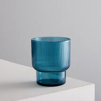 Fluted Acrylic Short Drinking Glass Sets | West Elm