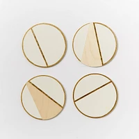 The Vintage Vogue Linea Coasters (Set of 4) | West Elm