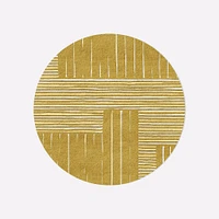 Painted Mixed Stripes Rug | West Elm