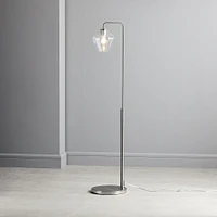 Sculptural Glass Geo Floor Lamp | West Elm