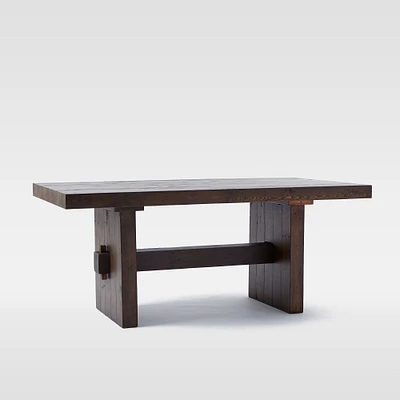 Emmerson® Solid Reclaimed Wood Rectangle Dining Table (67",72" & 87") | West Elm