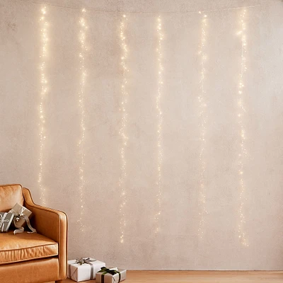 LED Curtain Rain Lights | West Elm