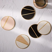 The Vintage Vogue Linea Coasters (Set of 4) | West Elm