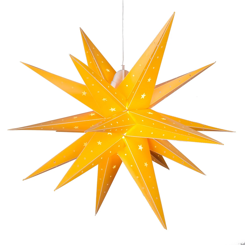 Moravian Aurora Superstar LED Lights | West Elm