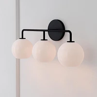 Sculptural 3-Light Globe Sconce | West Elm