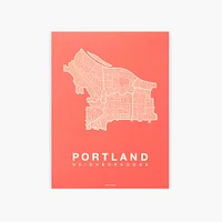 Native Maps City Prints | West Elm