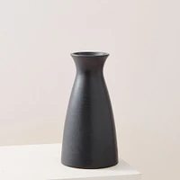 Pure Black Matte Ceramic Vases | West Elm