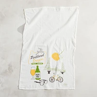 Claudia Pearson City Tea Towels | West Elm