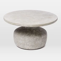 Tambor Indoor/Outdoor Round Coffee Table | Modern Living Room Furniture West Elm