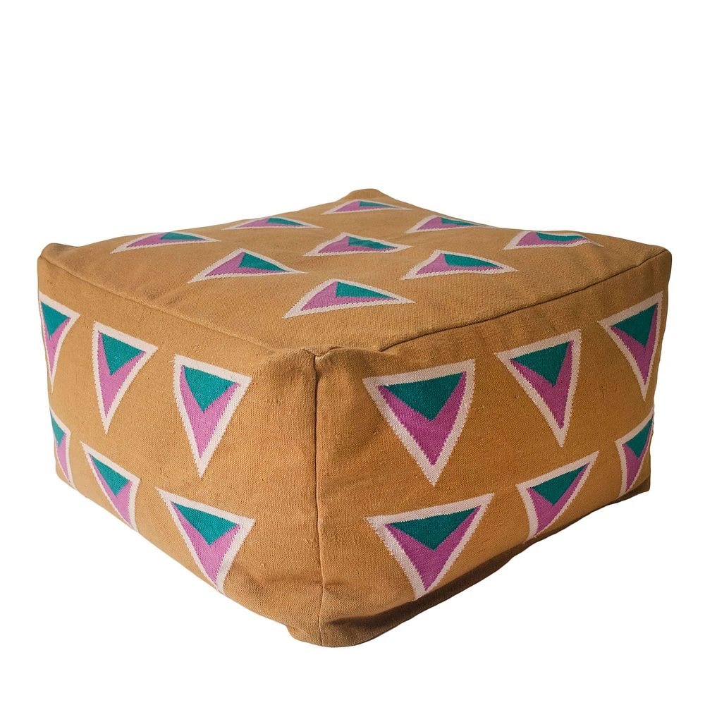 Leah Singh Maya Pouf | West Elm