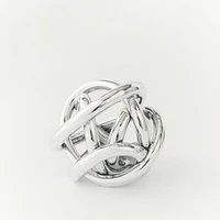Metallic Glass Knots, Decorative Accents | West Elm