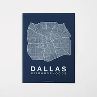 Native Maps City Prints | West Elm