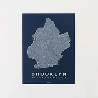 Native Maps City Prints | West Elm