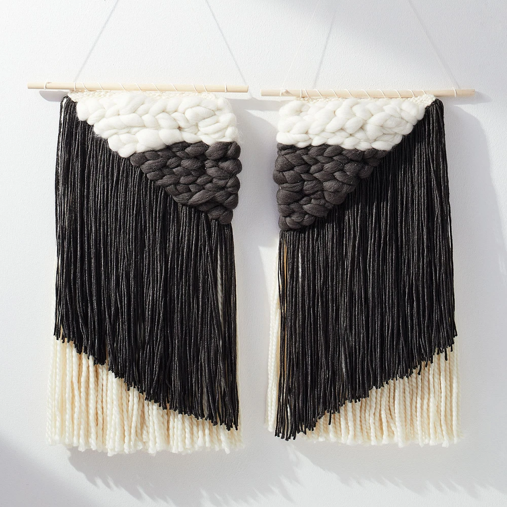 Sunwoven Asymmetical Wall Hanging | West Elm