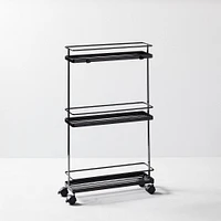 Yamazaki Slim Rolling Storage Cart | West Elm