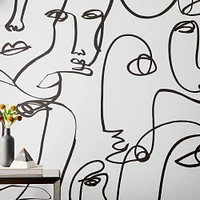 Drop It MODERN Femme Wallpaper | West Elm