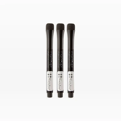 Three by Seattle Mark Up! Dry Erase Markers, Set of 3, Desk Accessories & Organizers | West Elm