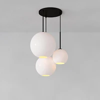 Sculptural 3-Light Globe Chandelier | West Elm