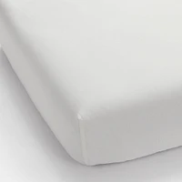 400-Thread-Count Organic Percale Pleated Edge Sheet Set & Pillowcases | West Elm