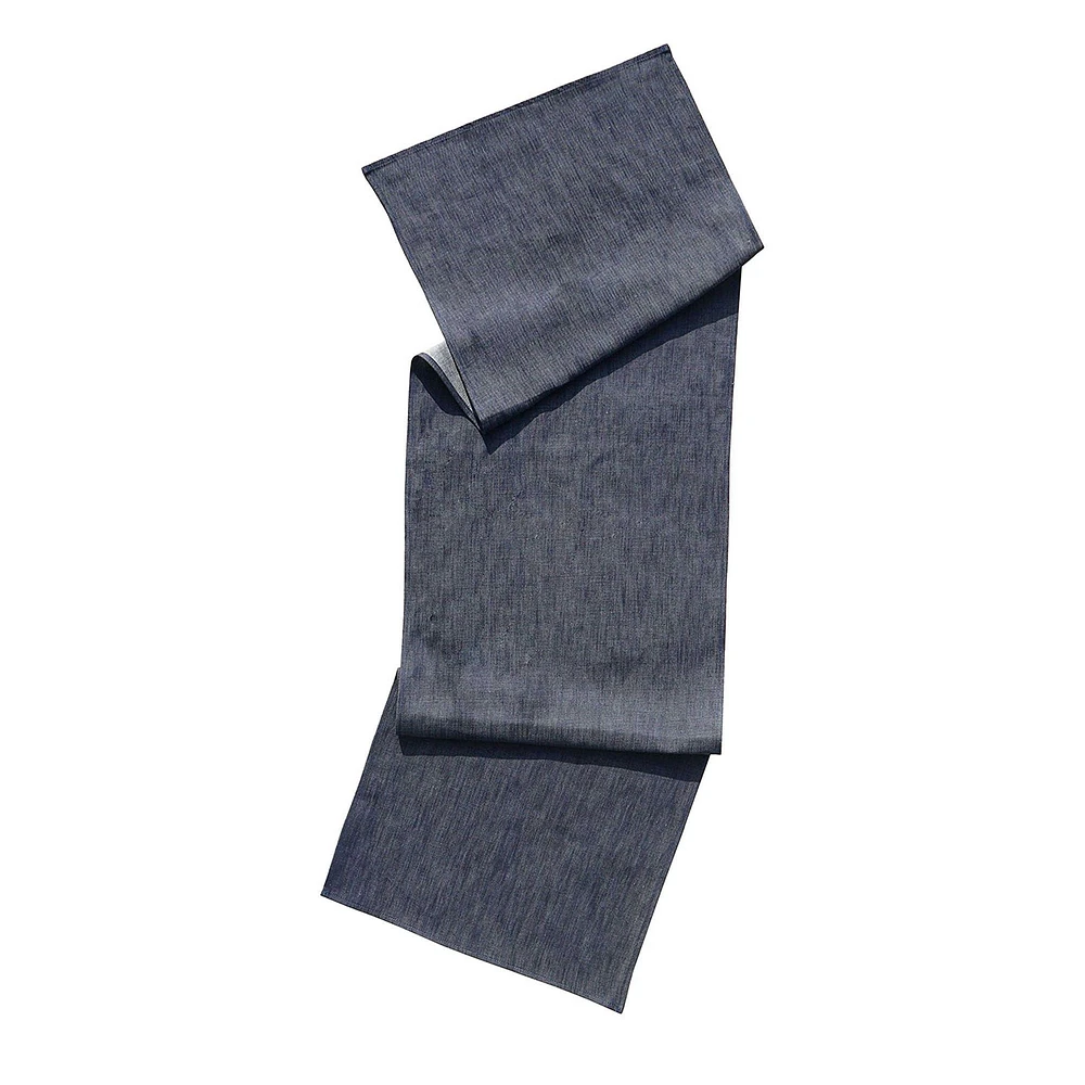 Atelier Saucier Denim Runner | West Elm