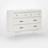 Mid-Century Painted 6-Drawer Changing Table (56") | West Elm