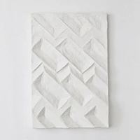 Papier-Mache Geo Panels Dimensional Wall Art | West Elm