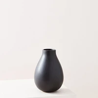 Pure Black Matte Ceramic Vases | West Elm