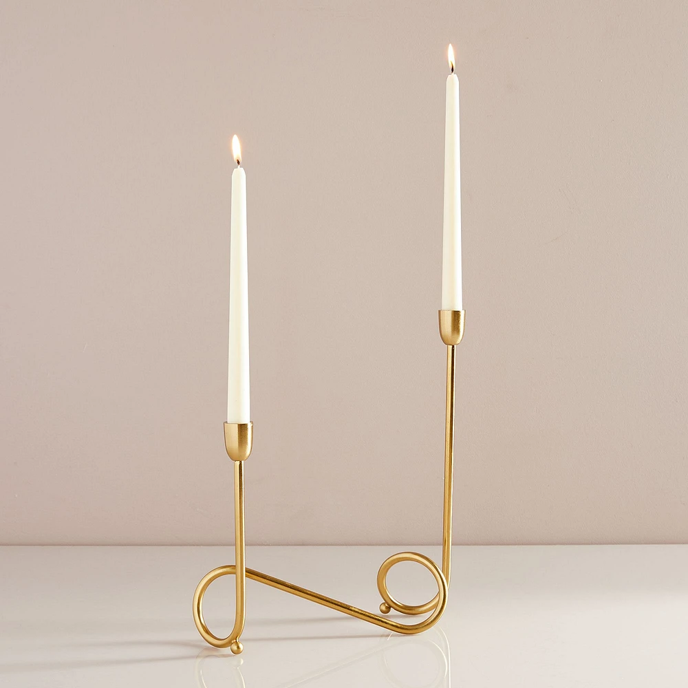 Metal Loop Candelabra | West Elm