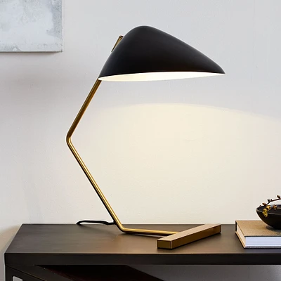 Curvilinear Mid-Century Table Lamp (20") | West Elm